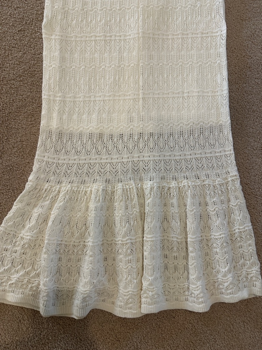 House of Harlow 1960 Cream Crochet set - Picture 8 of 9